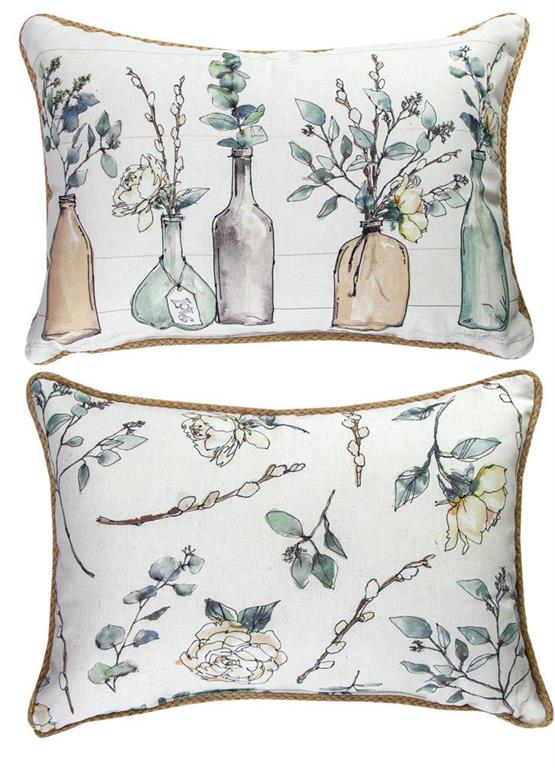 Modern Farmyard Reversible Indoor Pillow by Anne Tavoletti©