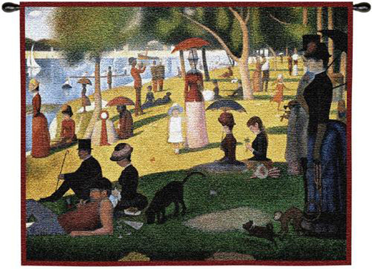 Seurat© Sunday Afternoon Wall Tapestry|2 Sizes