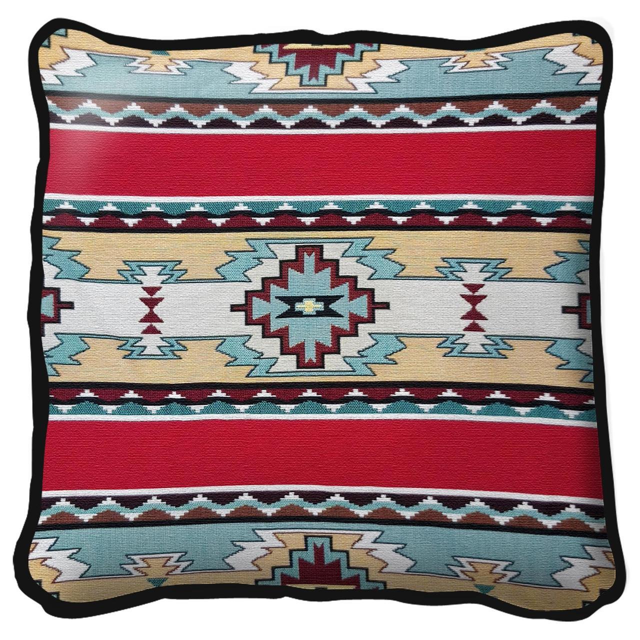 Southwest Rimrock Red Tapestry Pillow Cover