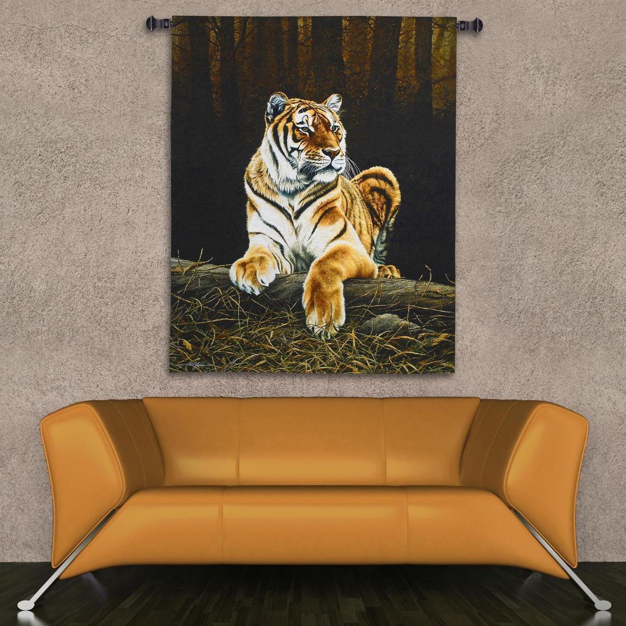 Grandeur Tiger Wall Tapestry by Paul James©