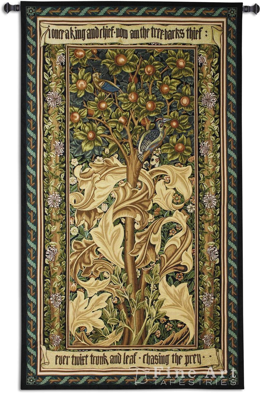 William Morris© Woodpecker Gold Wall Tapestry