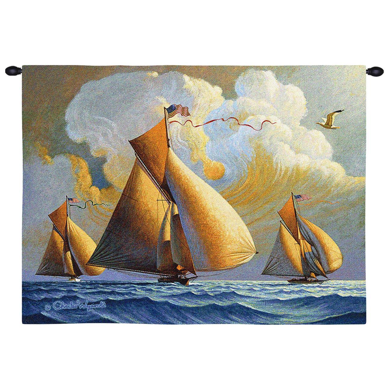 Searam Wall Tapestry  by Charles Wysocki©