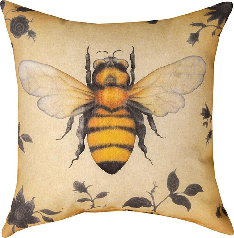 Insects Bee Indoor/Outdoor Pillow