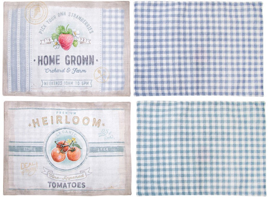 Farmhouse Placemats|Set of 4