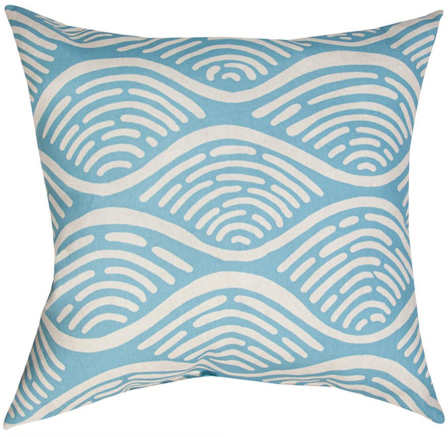 Under the Sea Indoor/Outdoor Reversible Pillow by Janelle L. Penner©