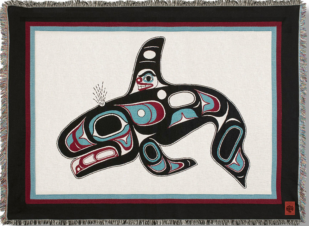 native american orca whale art