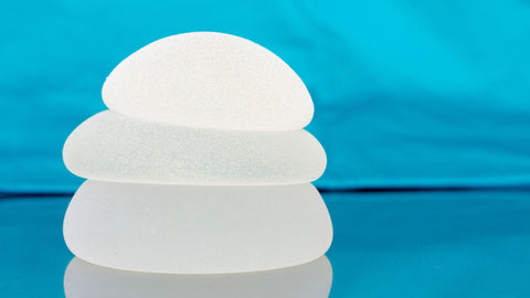 photo of three breast implants with different profiles