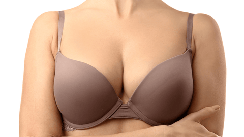 plunge bra with an imperfect fit