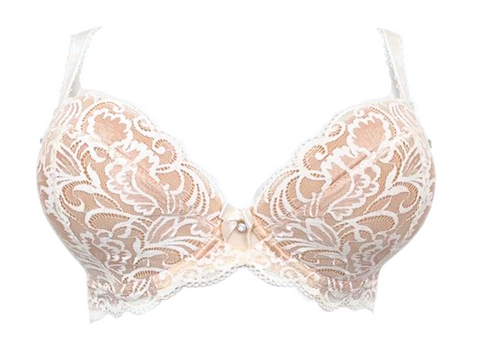 Ewa Michalak Porcelain Non-Padded Bra in Porcelain Pink - Busted