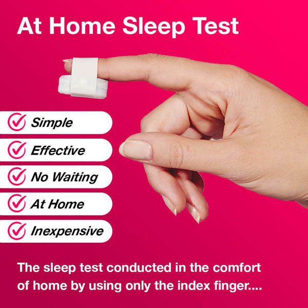 at home sleep test with index finger - NSW CPAP