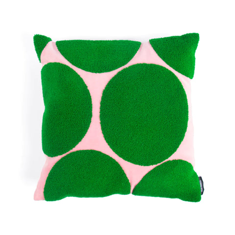 Cushion Green Pink - Helio Ferretti