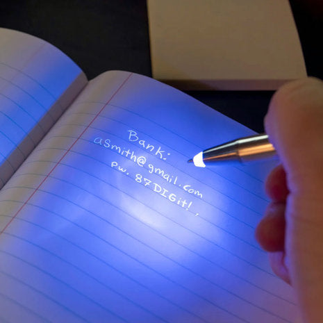blozen gek geworden Verrassend genoeg Pen Onzichtbare Inkt met UV Licht - Kikkerland – IT'S A PRESENT!