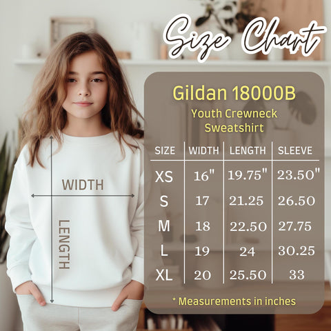 Youth_Crewneck_Sweatshirt_Size_Chart