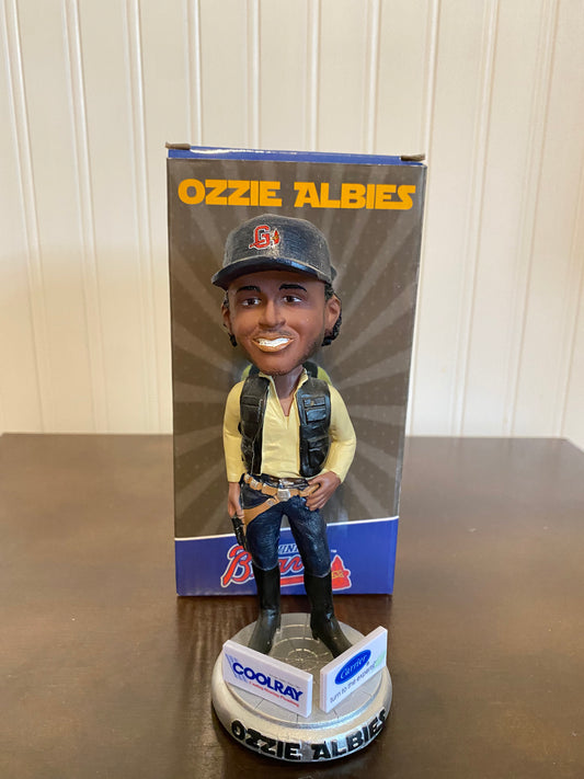 Ozzie Albies Los Bravos Bobblehead Atlanta Braves SGA 9/10/21