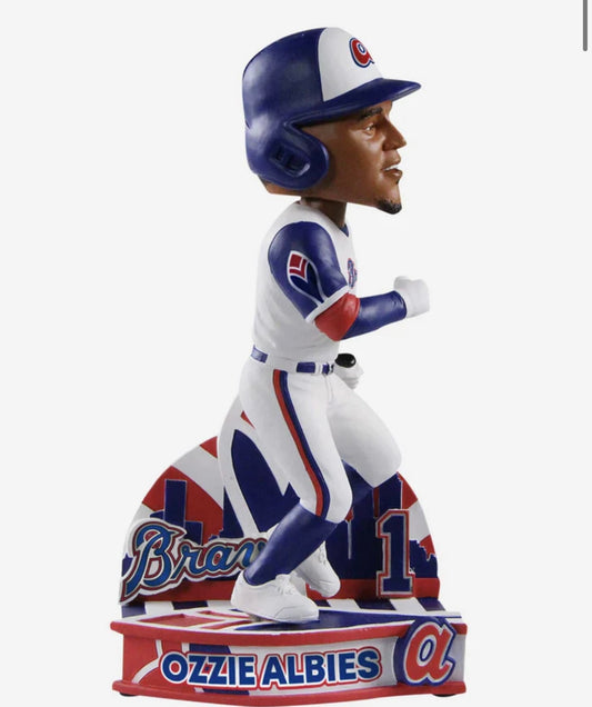 Ozzie Albies Atlanta Braves 2021 World Series Champions Bobblehead MLB at  's Sports Collectibles Store