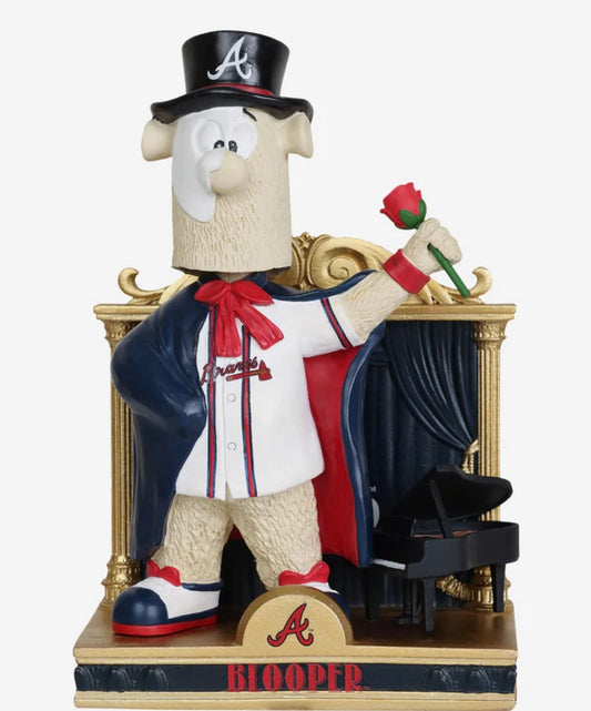 Blooper Atlanta Braves Magnetic Stadium Base Mascot Bobblehead