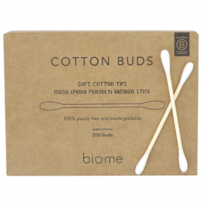 Biome Bamboo Cotton Buds 200pcs