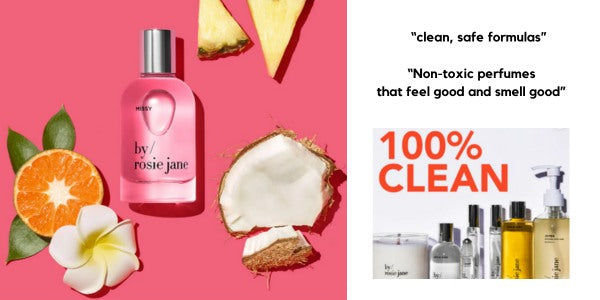 By Rosie Jane clean perfume claims