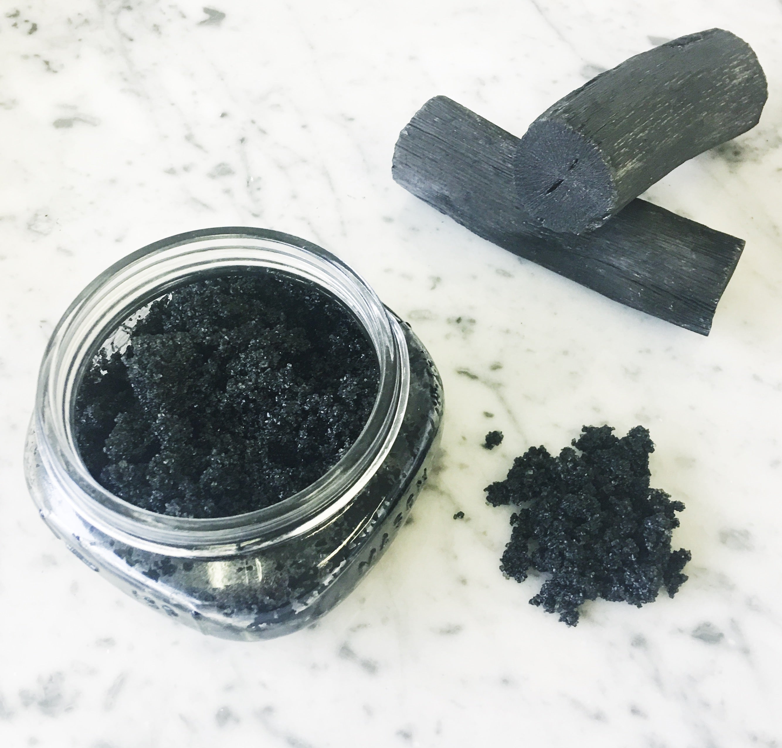 Activated Charcoal DIY Body Scrub
