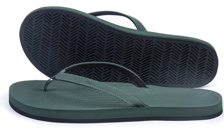 Indosole slides made from recycled rubber tyres! – Biome