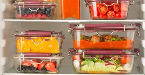 Freezing Food in Freezer Safe Glass Containers