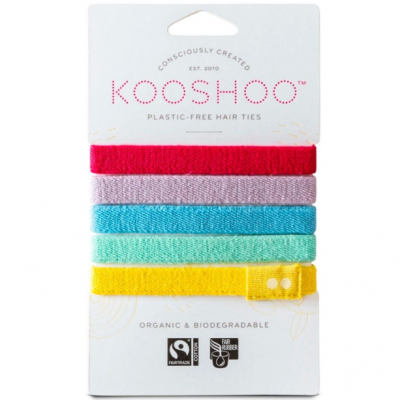 Kooshoo Organic Hairtie Pack - Rainbow