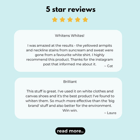Reviews for Oxygen Bleach to get rid of yellow stains