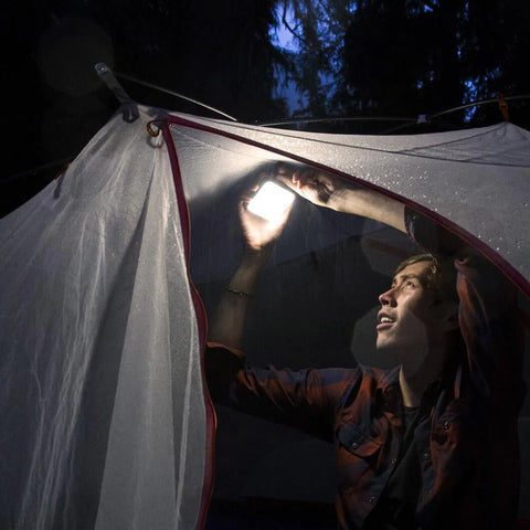 Biolite 100 Lumen Light as Tent Light