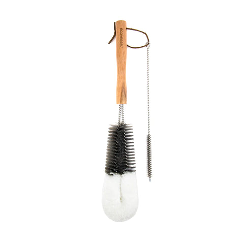 bottle cleaning brush with straw cleaner