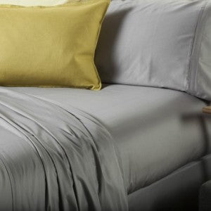 Now available at Biome - Classic Luxe Certified Organic Queen Sheet Set - Mist