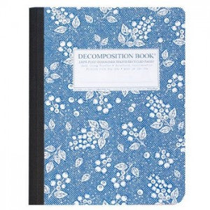 eco friendly stationery book