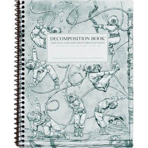 Now available at Biome - Decomposition Spiral Notebook - Deep Stretch