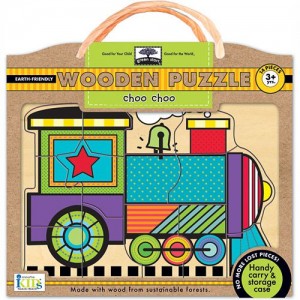 New Arrivals at Biome - Green Start Wooden Puzzle