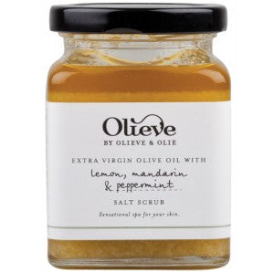 Australian made beauty - Olieve olive oil salt scrub