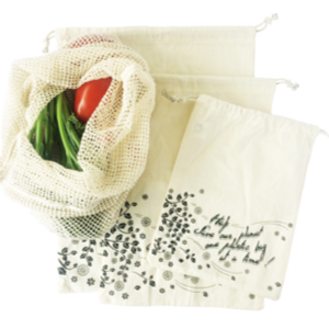 The power of one - Organic cotton produce bag