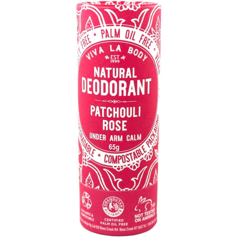 viva la body deodorant - patchouli rose