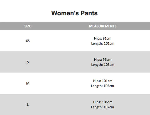 cloth & co womens pants sizing