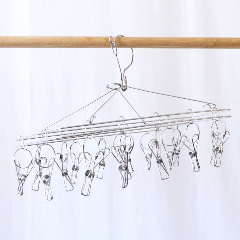 Biome Stainless Steel Sock Hanger 316S Grade with 17 Pegs - Biome product image