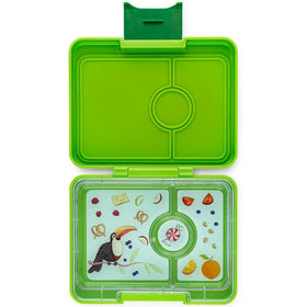 Snack Size Small Bento Lunch Box Misty Aqua (Rainbow)