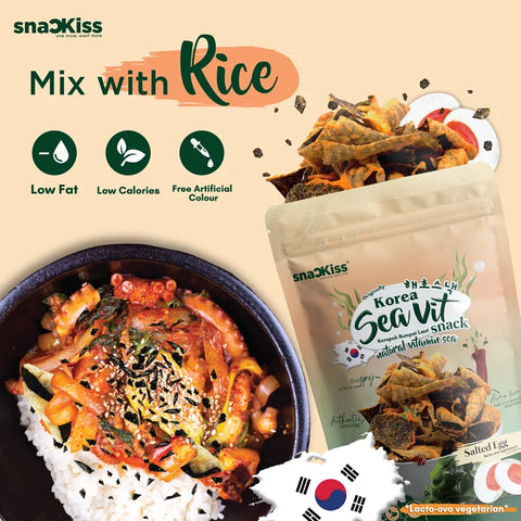 seaweed mix with rice