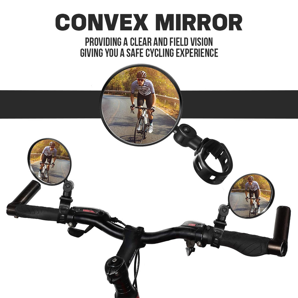 Handlebar Mirrors for Bicycles