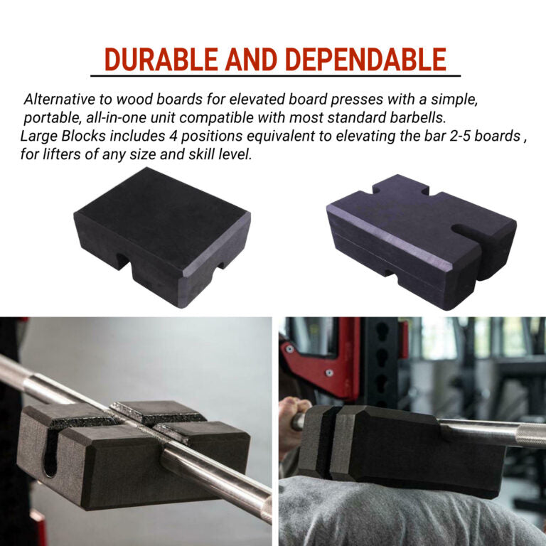 Bench Board-Press Block For Home Gym Workout