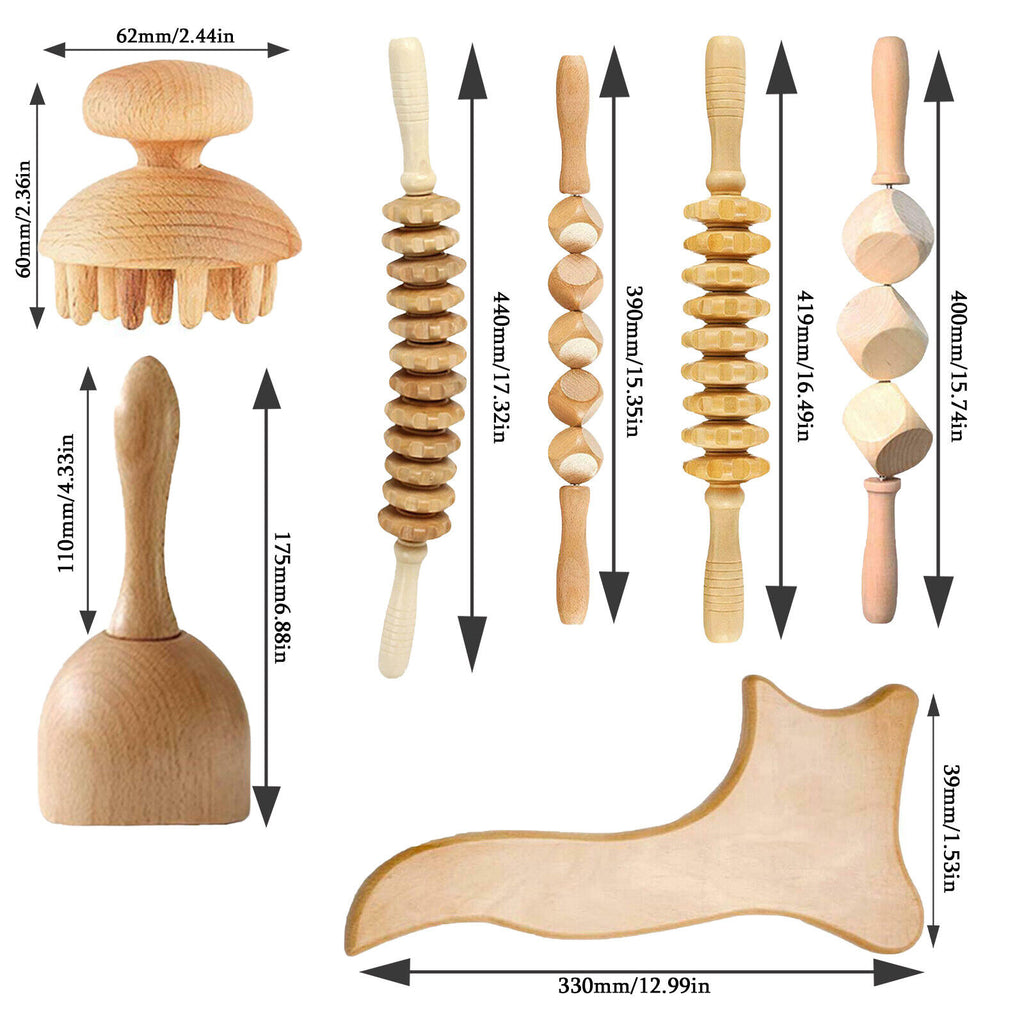 Wooden Massage Tools