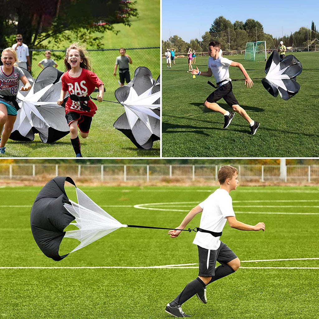 Speed Resistance Training Parachute Equipment with Adjustable Strap