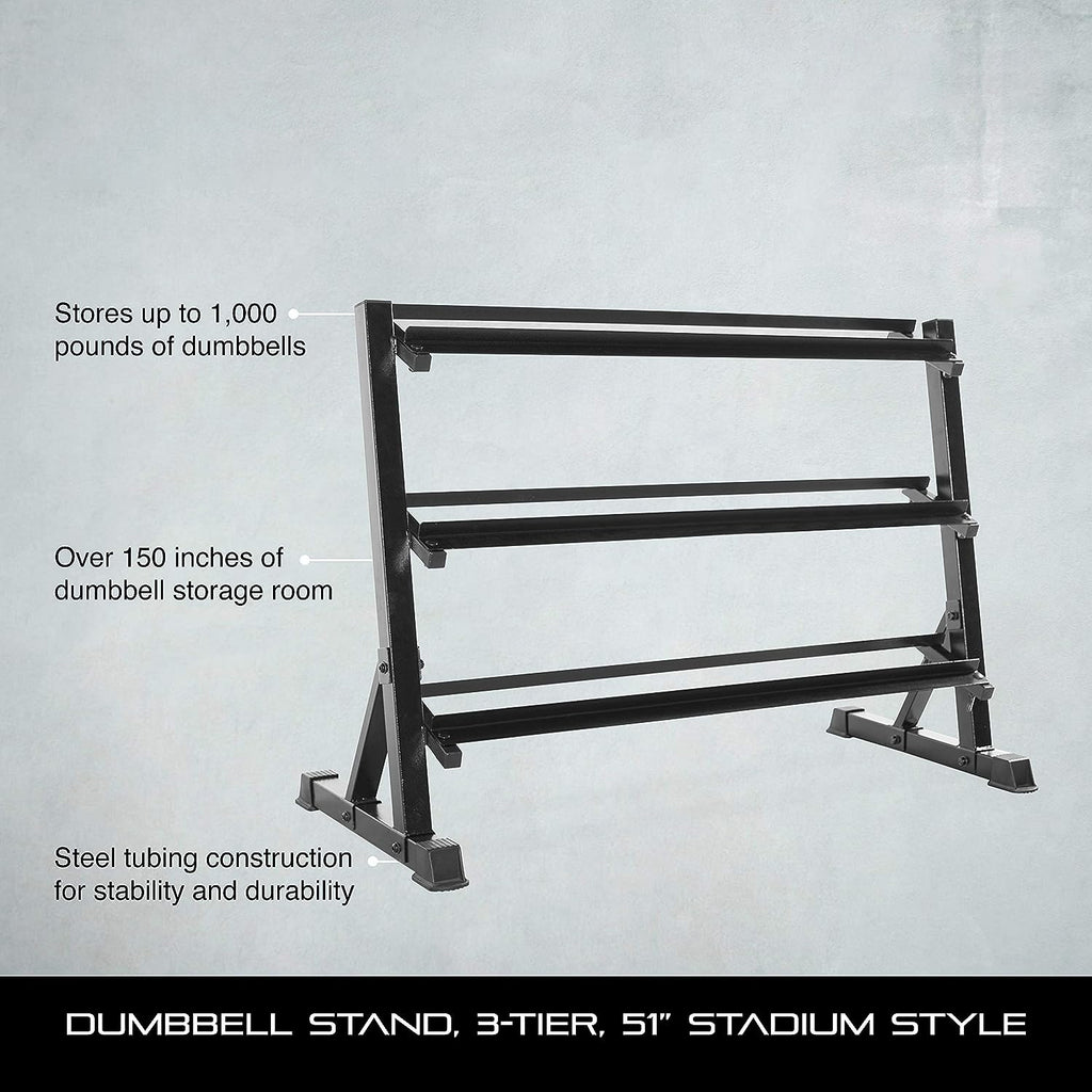 3 Tier Dumbbell Rack