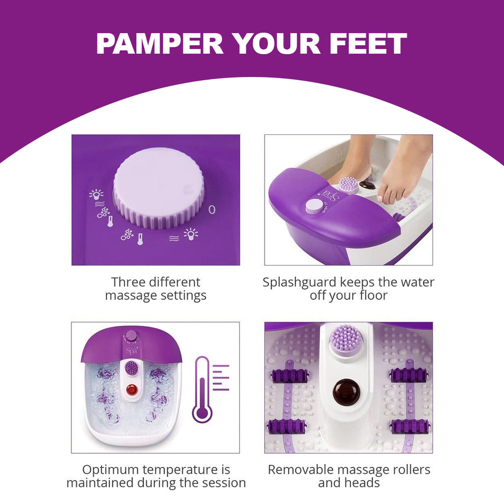 foot spa with massager
