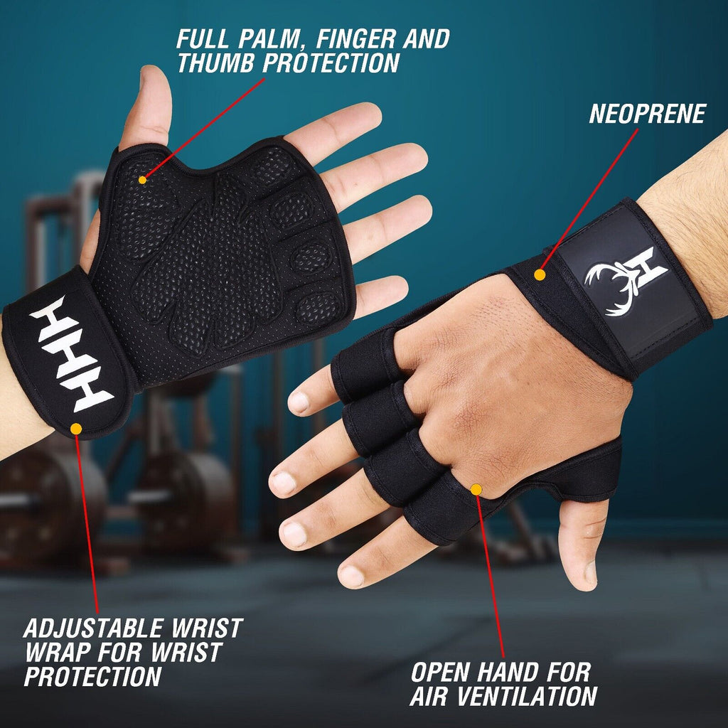 Gym Gloves Wrist Support