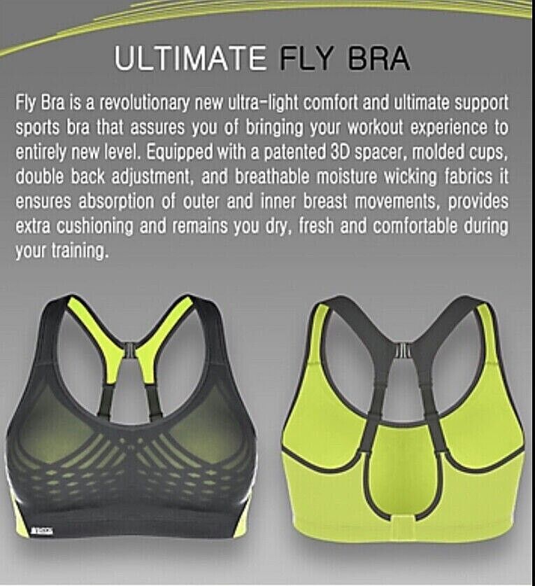 Sports Bra for Women - Shock Absorber Ultimate Fly Sports Bra
