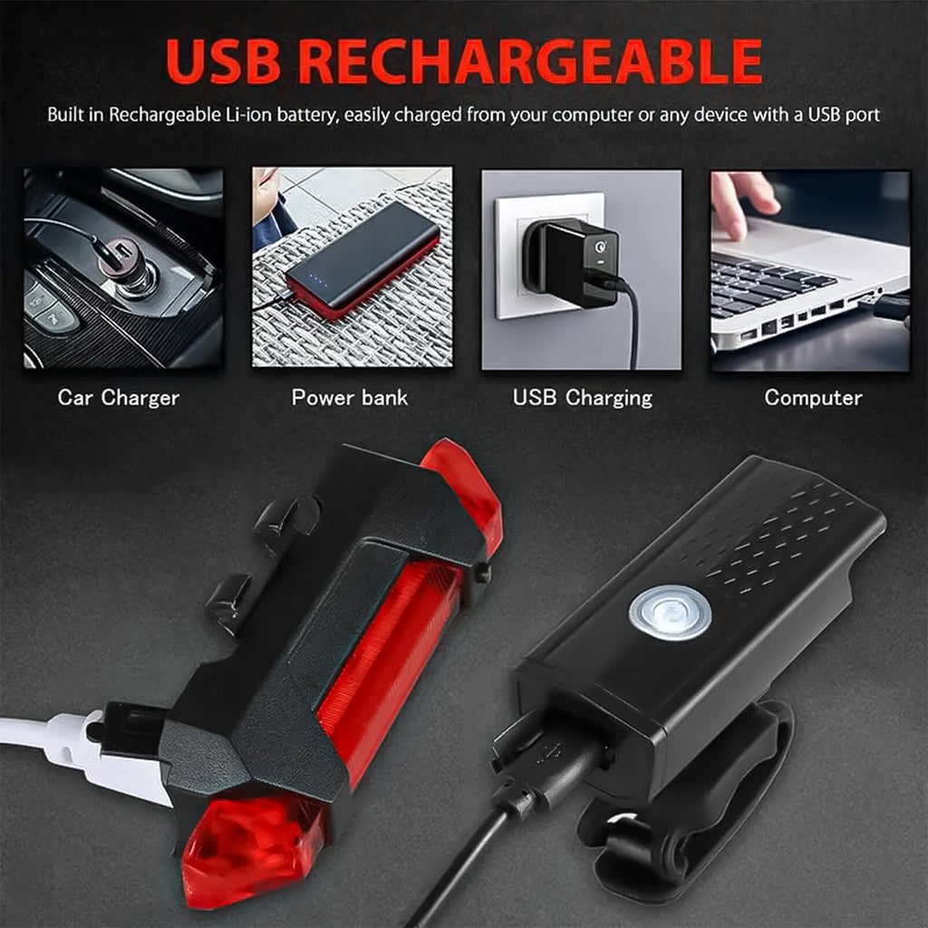 Rechargeable Cycle Lights