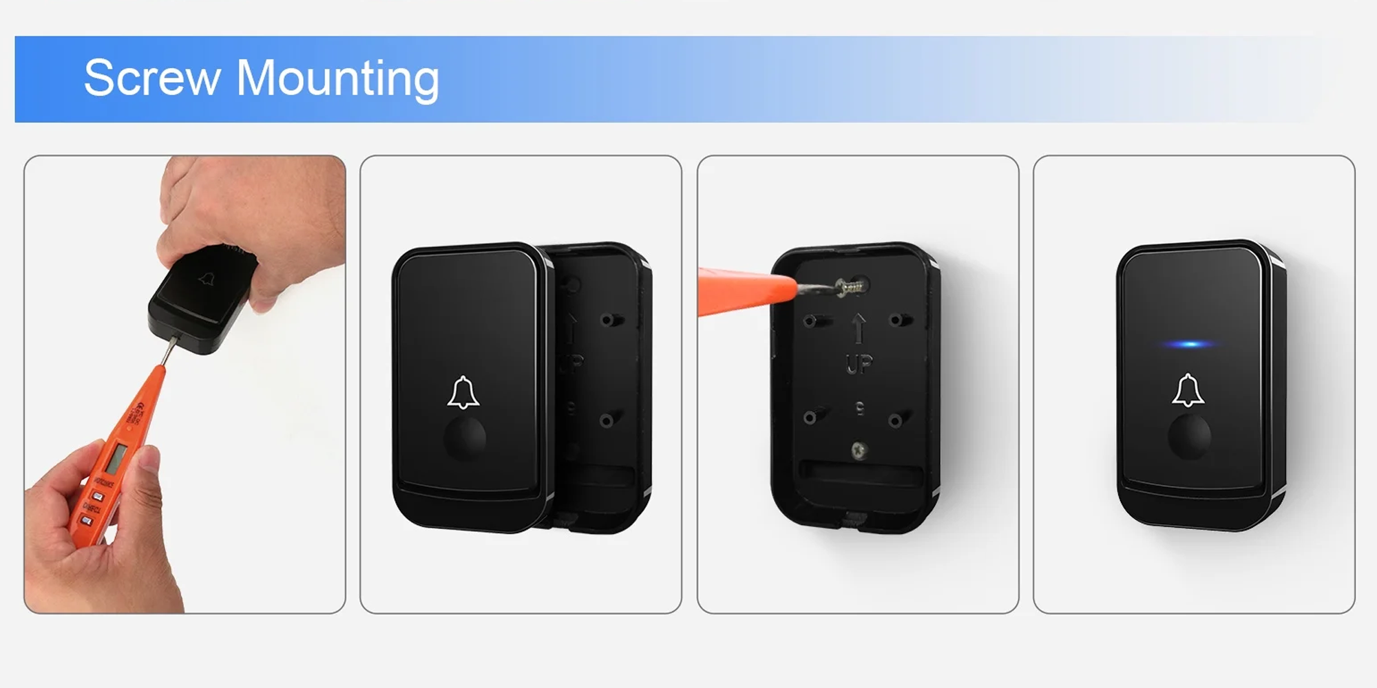 Wall Mount Smart Doorbell